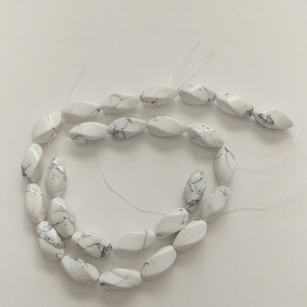 White stones